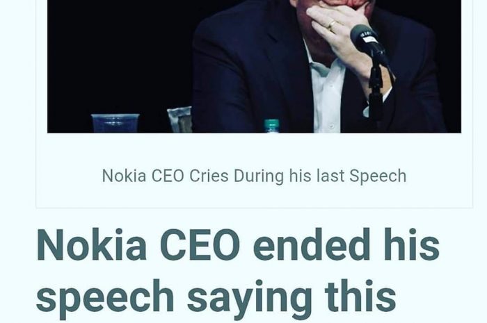 We Didn’t Do Anything Wrong, But Somehow, We Lost – NOKIA CEO