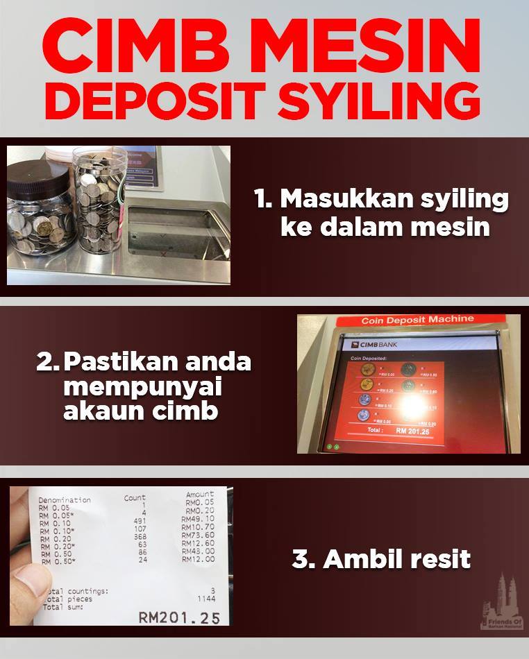 Mesin Deposit Syiling – JMR23