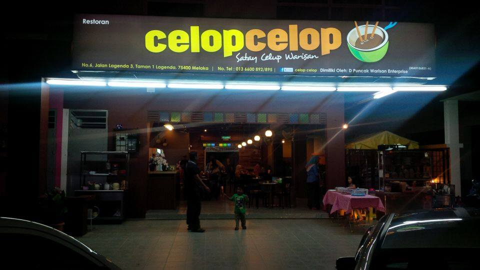 Sate Celop Warisan, Melaka